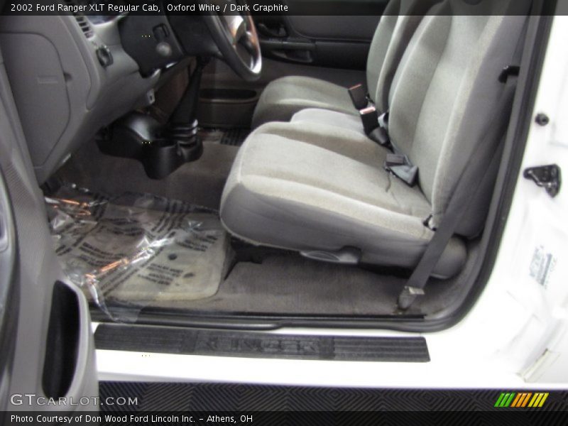 Oxford White / Dark Graphite 2002 Ford Ranger XLT Regular Cab