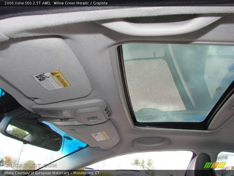 Willow Green Metallic / Graphite 2006 Volvo S60 2.5T AWD
