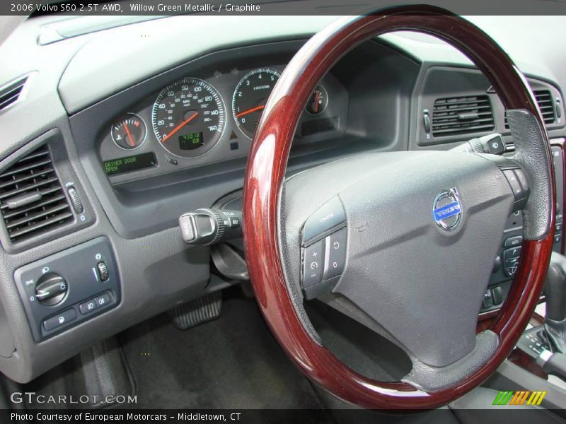Willow Green Metallic / Graphite 2006 Volvo S60 2.5T AWD