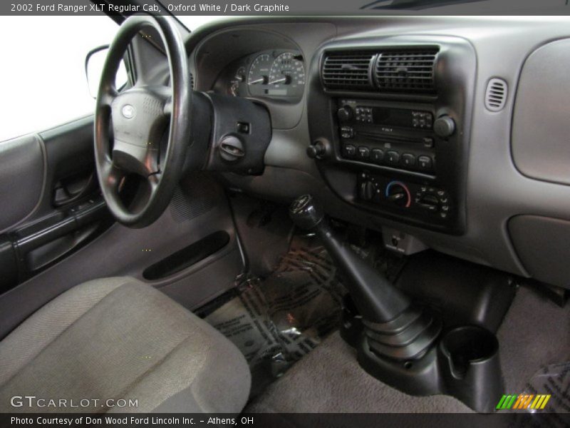 Oxford White / Dark Graphite 2002 Ford Ranger XLT Regular Cab