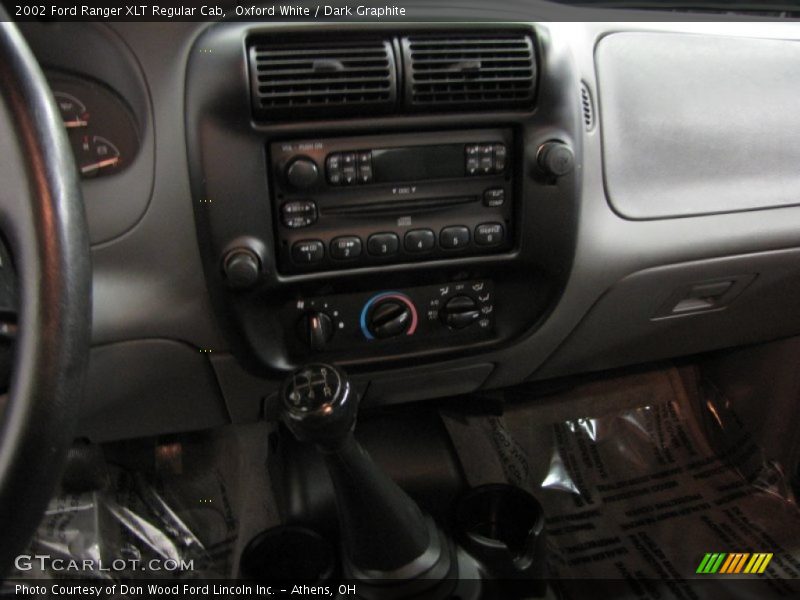 Oxford White / Dark Graphite 2002 Ford Ranger XLT Regular Cab