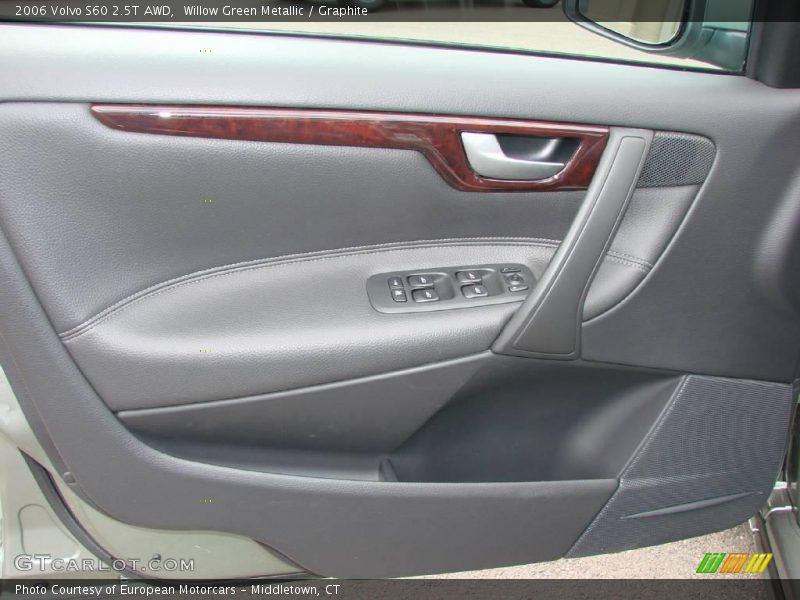 Willow Green Metallic / Graphite 2006 Volvo S60 2.5T AWD