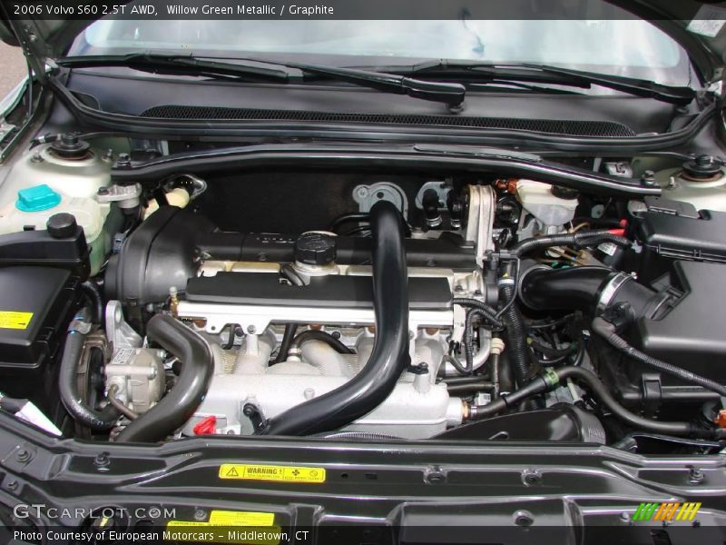 Willow Green Metallic / Graphite 2006 Volvo S60 2.5T AWD