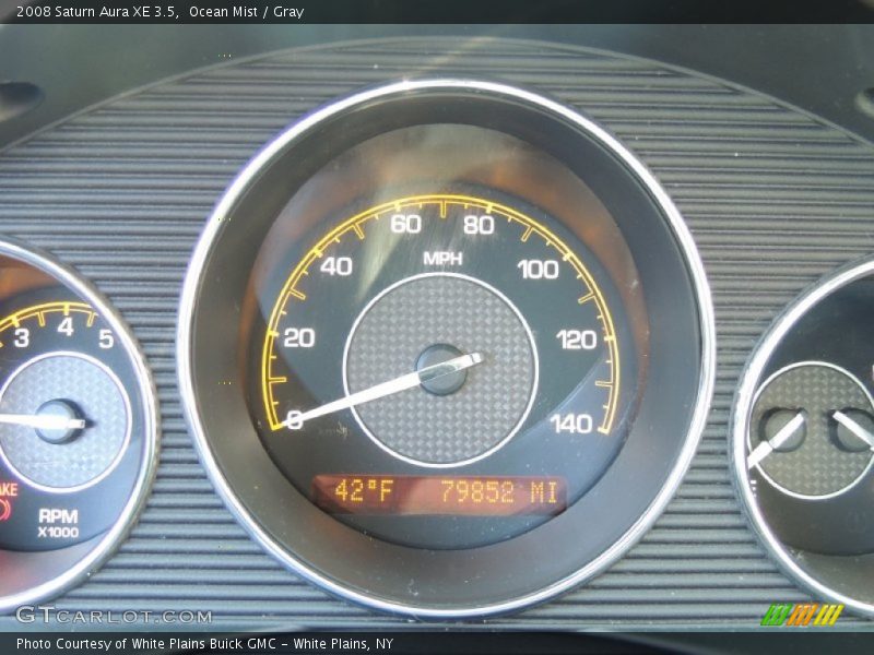 Ocean Mist / Gray 2008 Saturn Aura XE 3.5