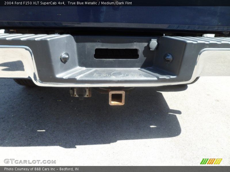 True Blue Metallic / Medium/Dark Flint 2004 Ford F150 XLT SuperCab 4x4