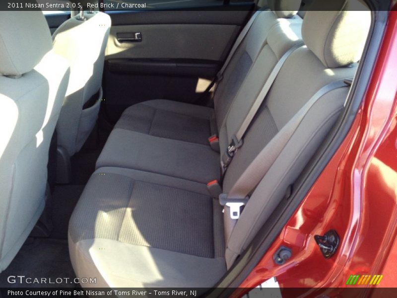 Red Brick / Charcoal 2011 Nissan Sentra 2.0 S