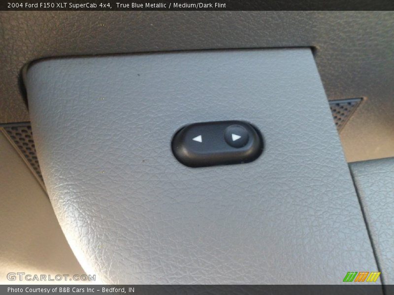 True Blue Metallic / Medium/Dark Flint 2004 Ford F150 XLT SuperCab 4x4