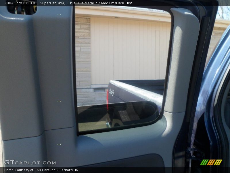 True Blue Metallic / Medium/Dark Flint 2004 Ford F150 XLT SuperCab 4x4