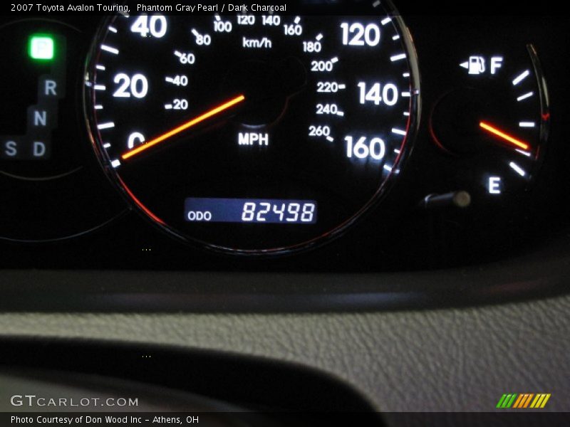 Phantom Gray Pearl / Dark Charcoal 2007 Toyota Avalon Touring