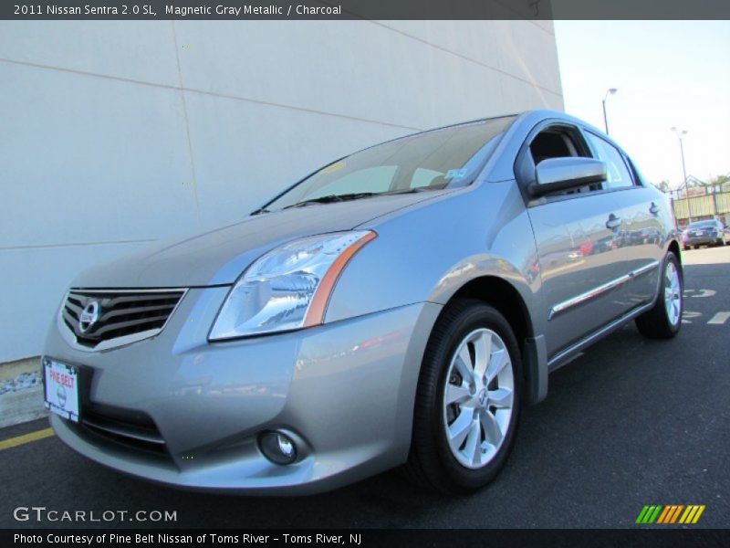 Magnetic Gray Metallic / Charcoal 2011 Nissan Sentra 2.0 SL