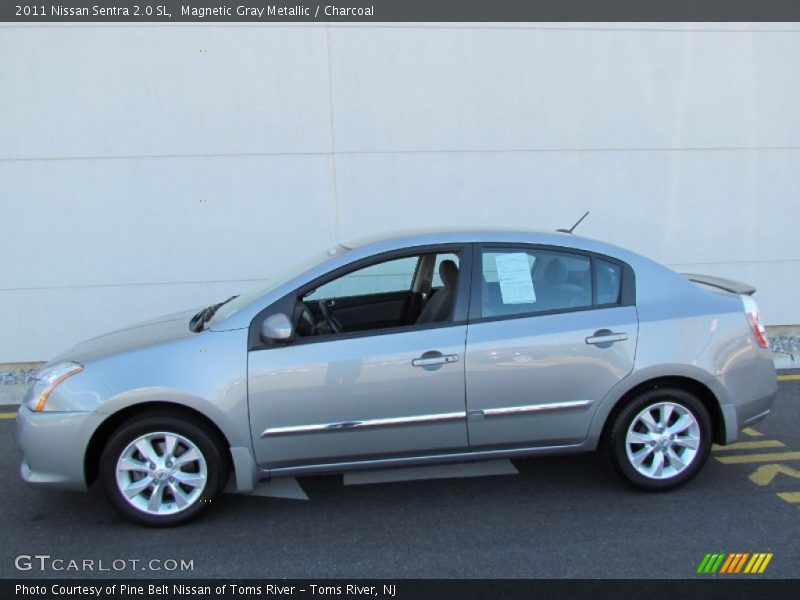Magnetic Gray Metallic / Charcoal 2011 Nissan Sentra 2.0 SL