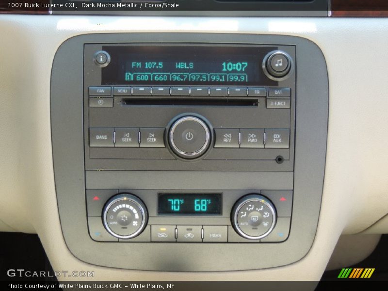 Controls of 2007 Lucerne CXL