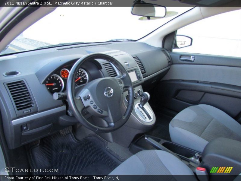 Magnetic Gray Metallic / Charcoal 2011 Nissan Sentra 2.0 SL