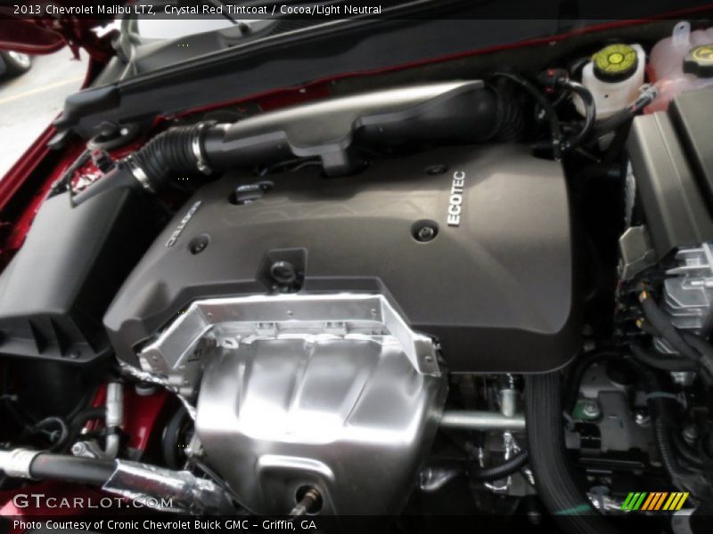 Crystal Red Tintcoat / Cocoa/Light Neutral 2013 Chevrolet Malibu LTZ