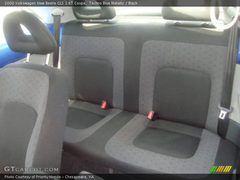 Techno Blue Metallic / Black 2000 Volkswagen New Beetle GLS 1.8T Coupe