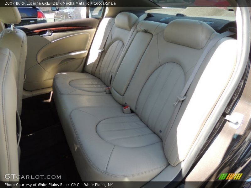 Rear Seat of 2007 Lucerne CXL