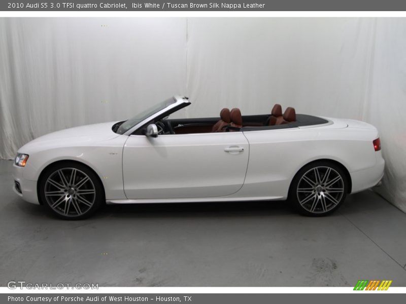  2010 S5 3.0 TFSI quattro Cabriolet Ibis White