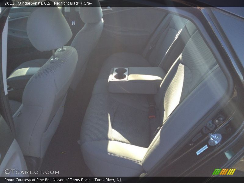 Midnight Black / Gray 2011 Hyundai Sonata GLS
