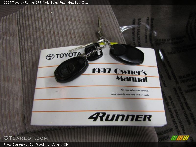 Beige Pearl Metallic / Gray 1997 Toyota 4Runner SR5 4x4