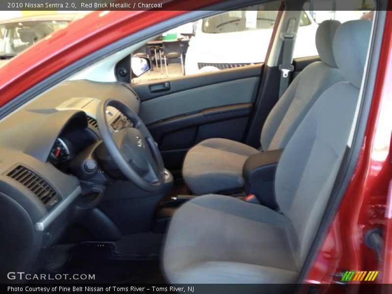 Red Brick Metallic / Charcoal 2010 Nissan Sentra 2.0