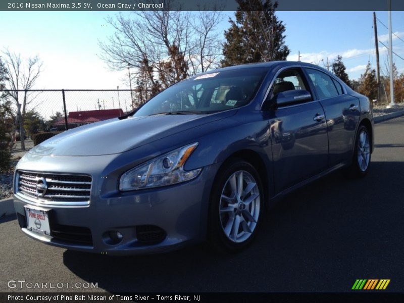 Ocean Gray / Charcoal 2010 Nissan Maxima 3.5 SV