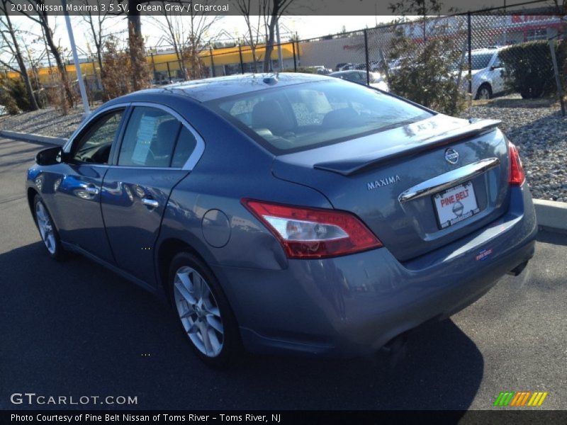 Ocean Gray / Charcoal 2010 Nissan Maxima 3.5 SV