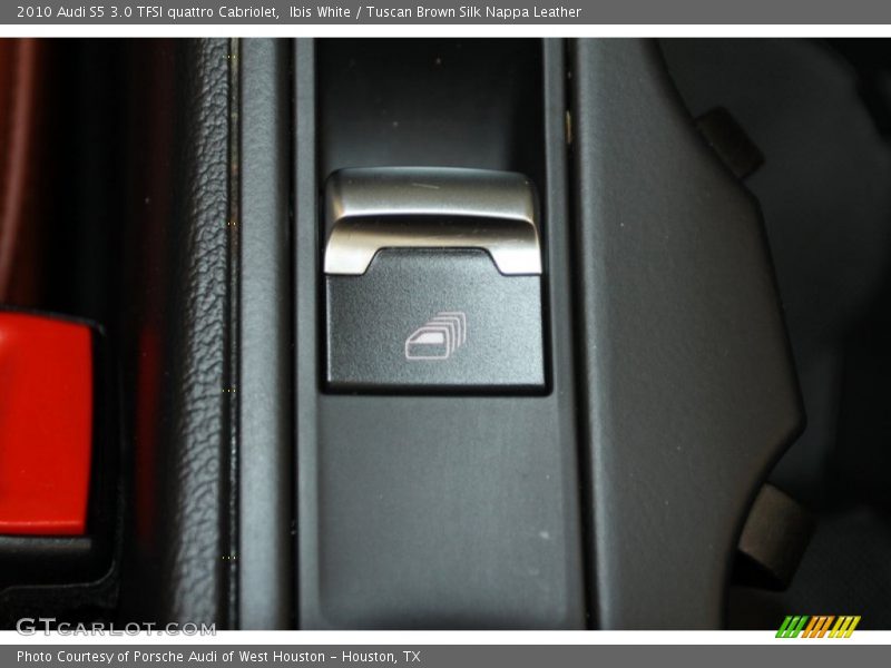 Ibis White / Tuscan Brown Silk Nappa Leather 2010 Audi S5 3.0 TFSI quattro Cabriolet