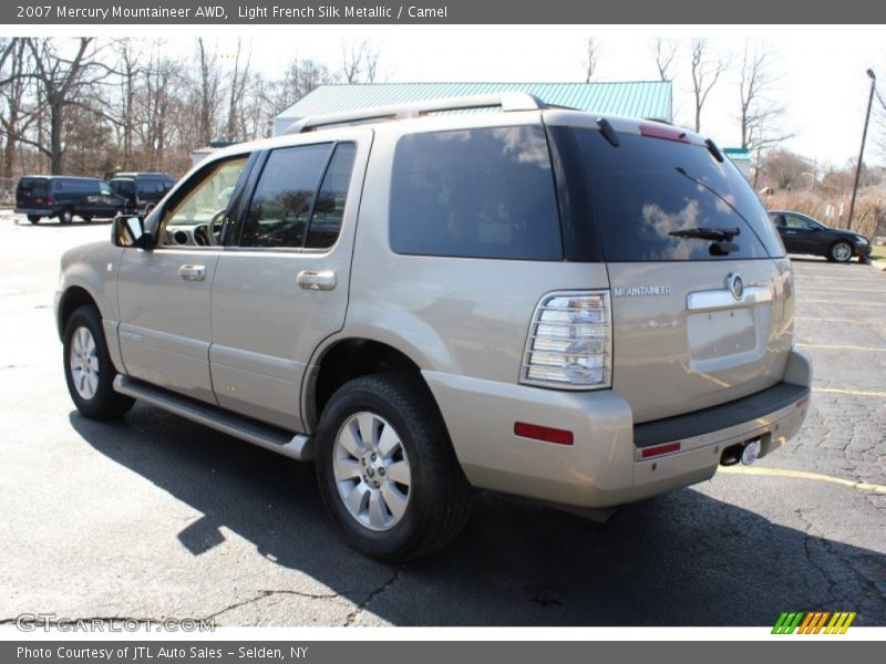 Light French Silk Metallic / Camel 2007 Mercury Mountaineer AWD