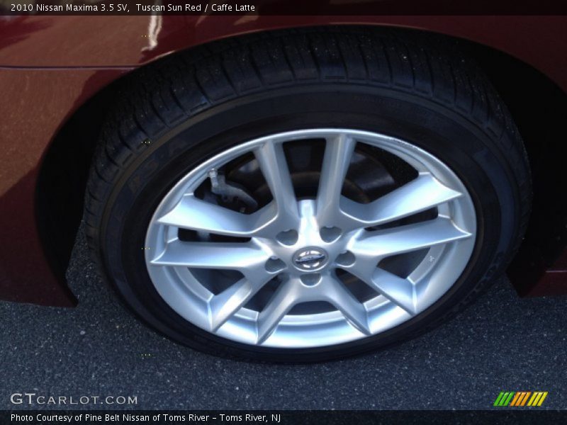 Tuscan Sun Red / Caffe Latte 2010 Nissan Maxima 3.5 SV