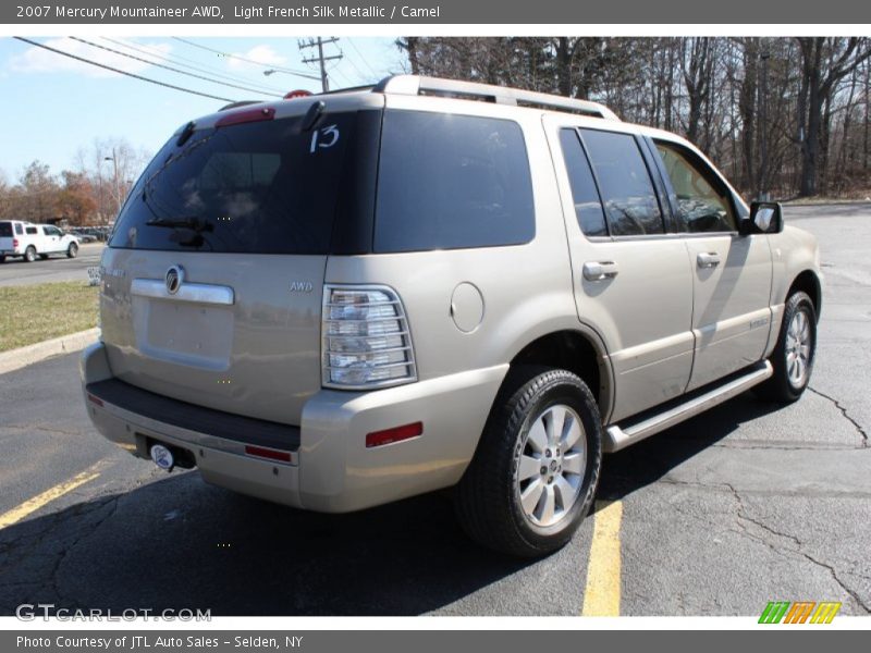 Light French Silk Metallic / Camel 2007 Mercury Mountaineer AWD