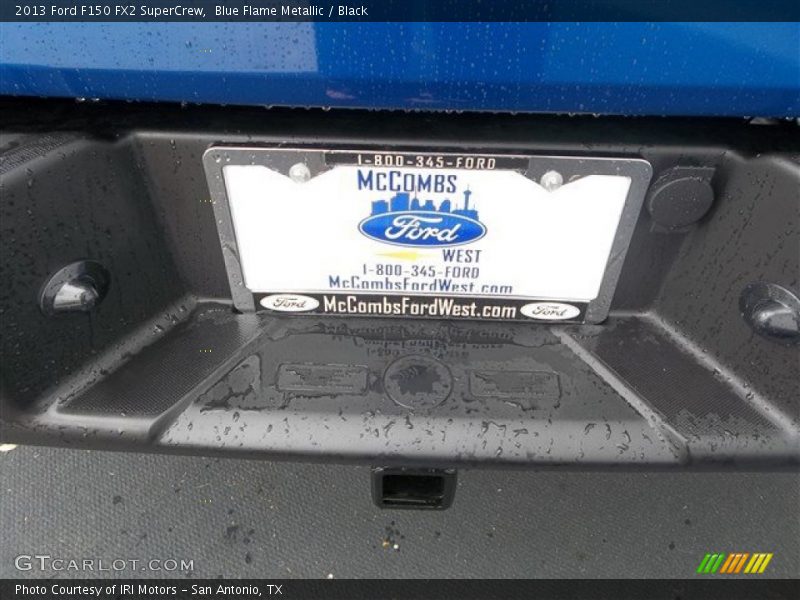 Blue Flame Metallic / Black 2013 Ford F150 FX2 SuperCrew