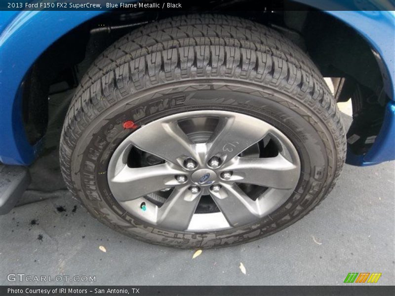 Blue Flame Metallic / Black 2013 Ford F150 FX2 SuperCrew