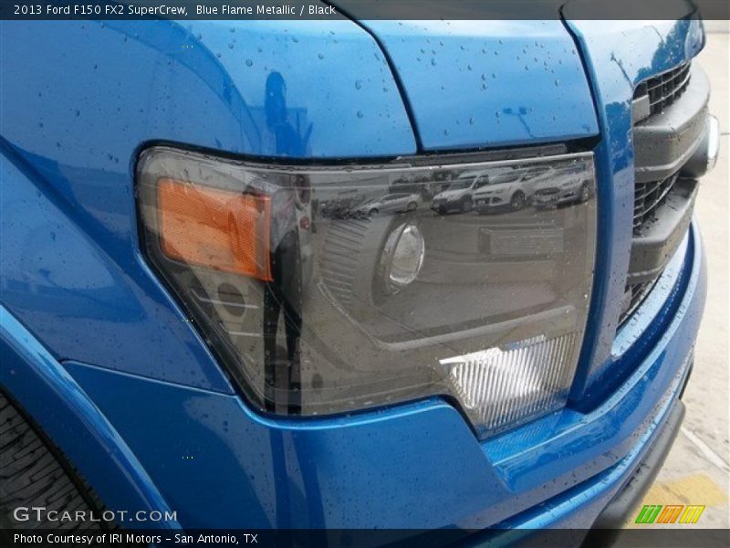 Blue Flame Metallic / Black 2013 Ford F150 FX2 SuperCrew