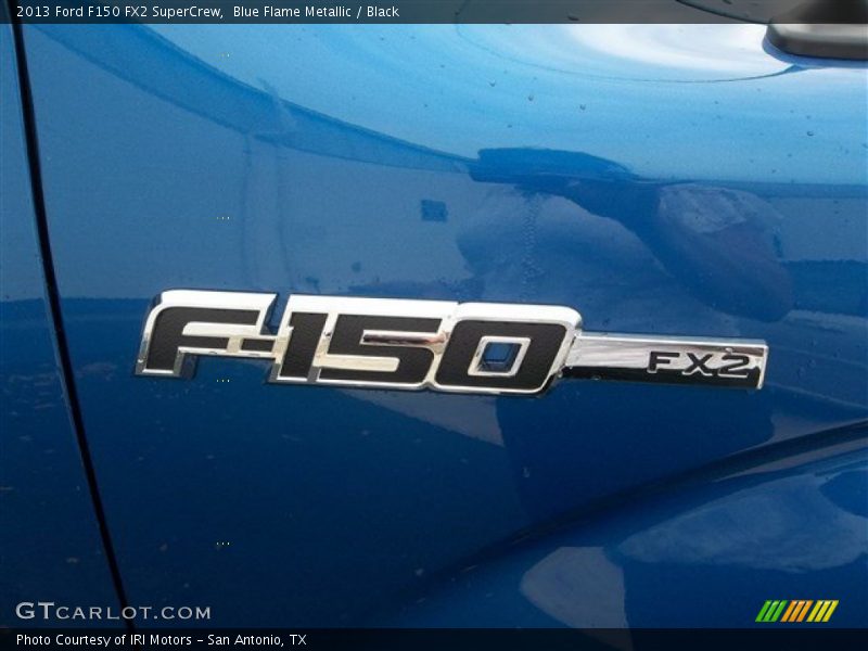 Blue Flame Metallic / Black 2013 Ford F150 FX2 SuperCrew