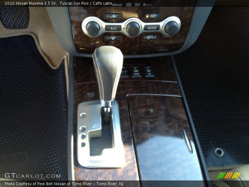 Tuscan Sun Red / Caffe Latte 2010 Nissan Maxima 3.5 SV