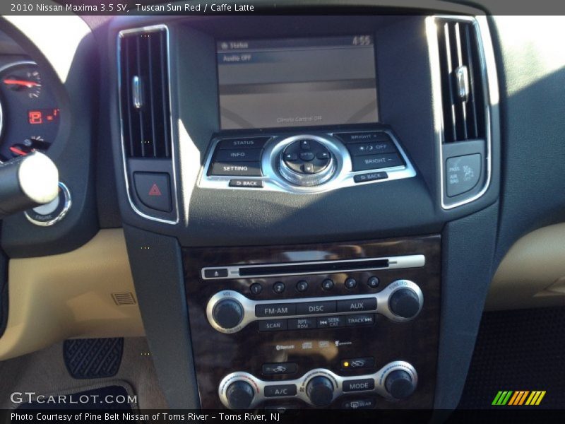 Tuscan Sun Red / Caffe Latte 2010 Nissan Maxima 3.5 SV