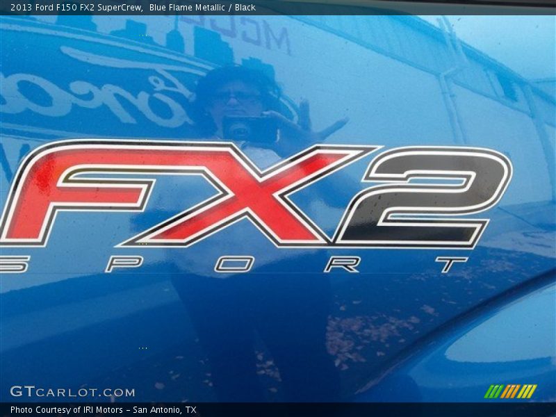 Blue Flame Metallic / Black 2013 Ford F150 FX2 SuperCrew