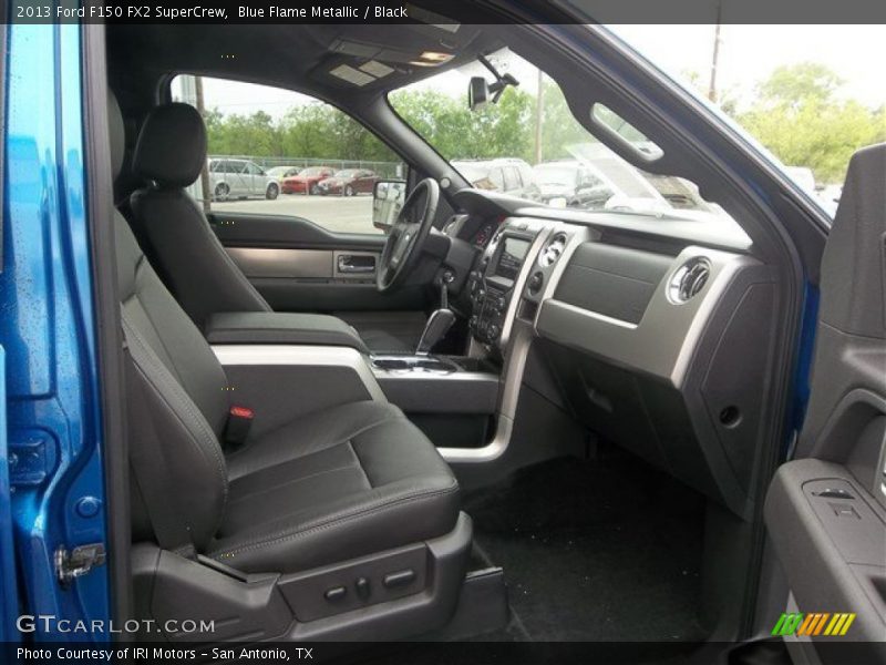 Blue Flame Metallic / Black 2013 Ford F150 FX2 SuperCrew