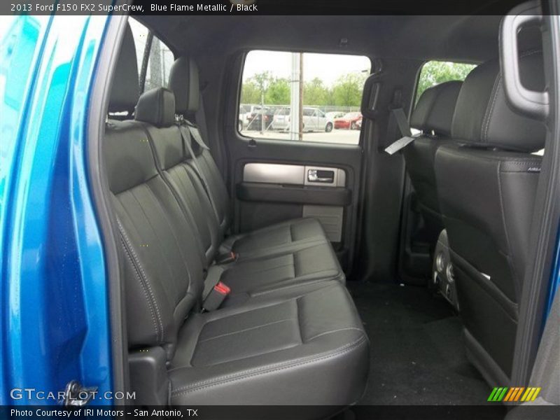 Blue Flame Metallic / Black 2013 Ford F150 FX2 SuperCrew