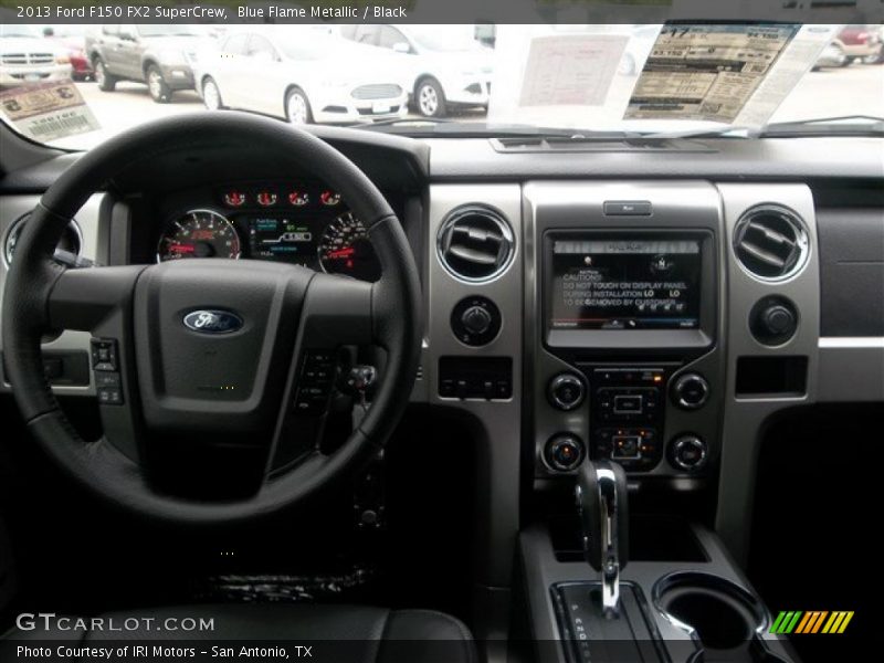 Blue Flame Metallic / Black 2013 Ford F150 FX2 SuperCrew