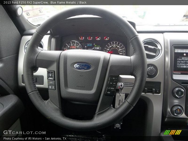 Blue Flame Metallic / Black 2013 Ford F150 FX2 SuperCrew