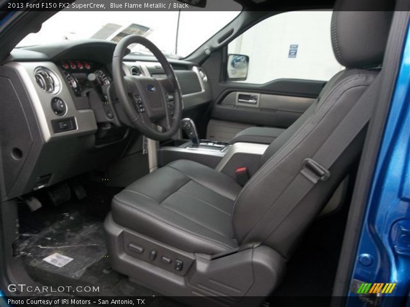Blue Flame Metallic / Black 2013 Ford F150 FX2 SuperCrew