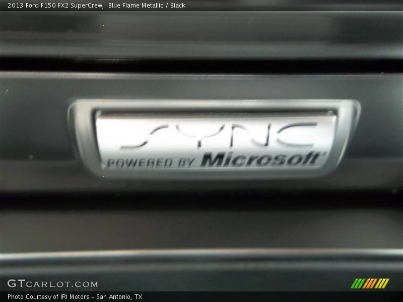 Blue Flame Metallic / Black 2013 Ford F150 FX2 SuperCrew