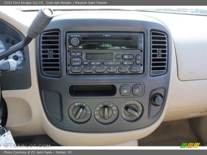 Gold Ash Metallic / Medium Dark Pebble 2003 Ford Escape XLS V6