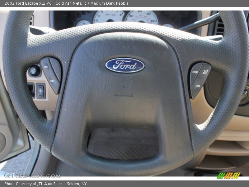 Gold Ash Metallic / Medium Dark Pebble 2003 Ford Escape XLS V6