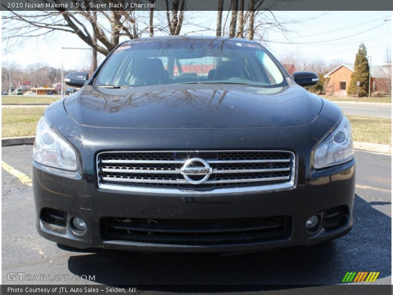 Super Black / Charcoal 2010 Nissan Maxima 3.5 S