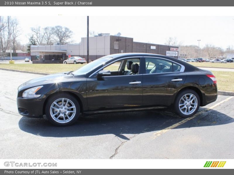 Super Black / Charcoal 2010 Nissan Maxima 3.5 S