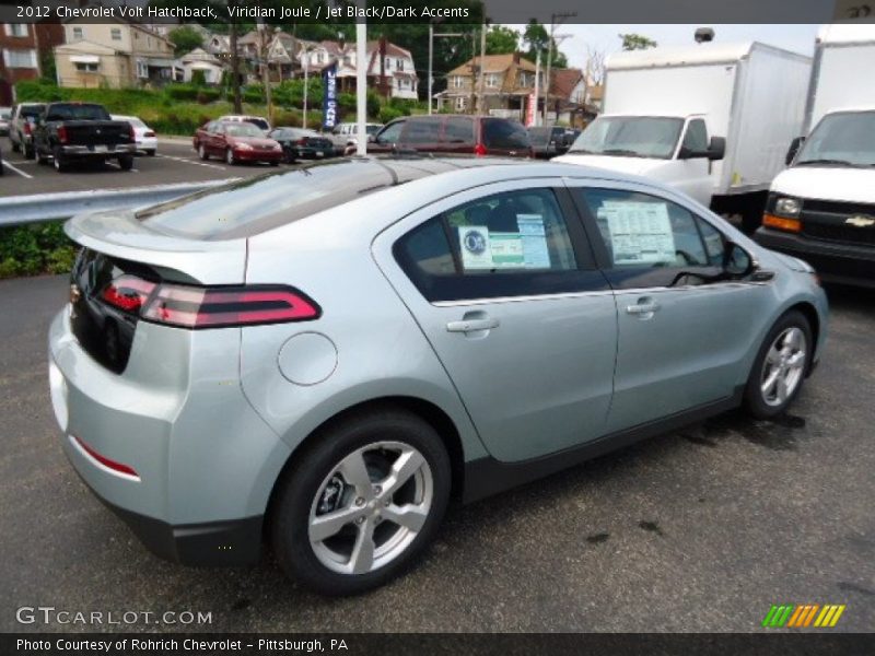 Viridian Joule / Jet Black/Dark Accents 2012 Chevrolet Volt Hatchback