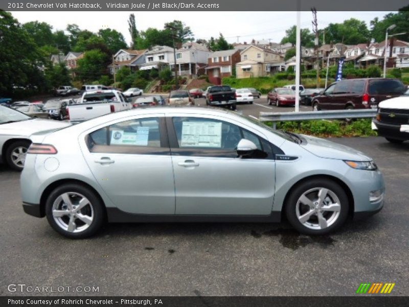 Viridian Joule / Jet Black/Dark Accents 2012 Chevrolet Volt Hatchback