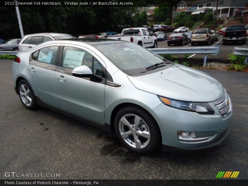 Viridian Joule / Jet Black/Dark Accents 2012 Chevrolet Volt Hatchback